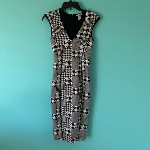 Black and White Dress